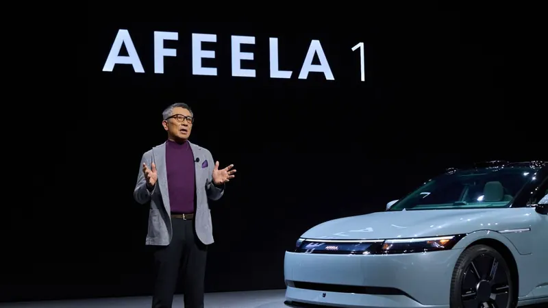 AFEELA 1 revealed at CES 2025, Las Vegas