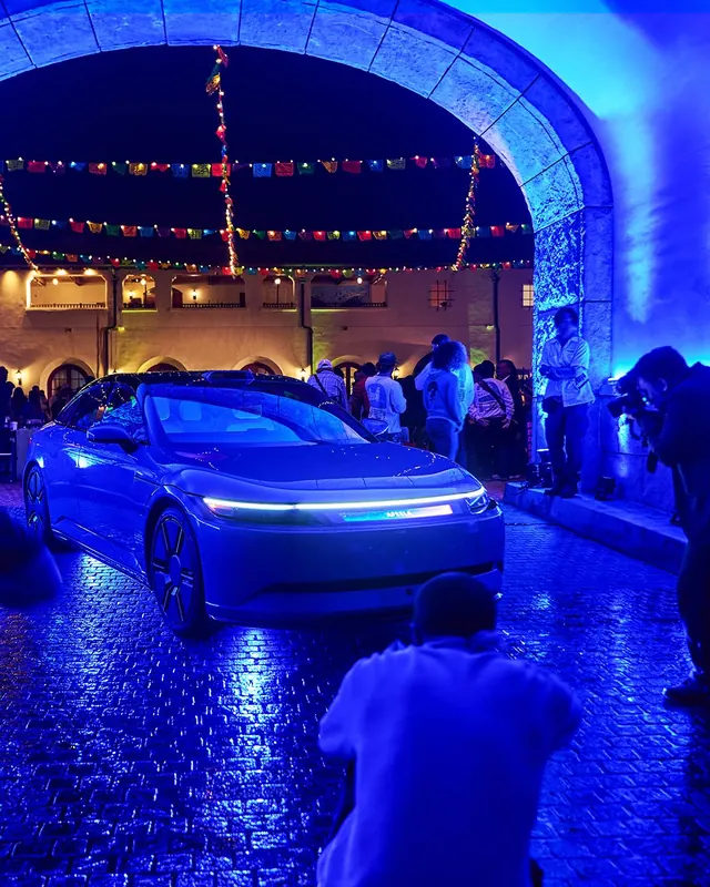 AFEELA at an evening showcase