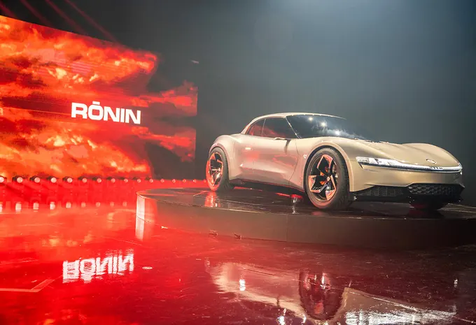 The Ronin, a four-door all-electric convertible GT
