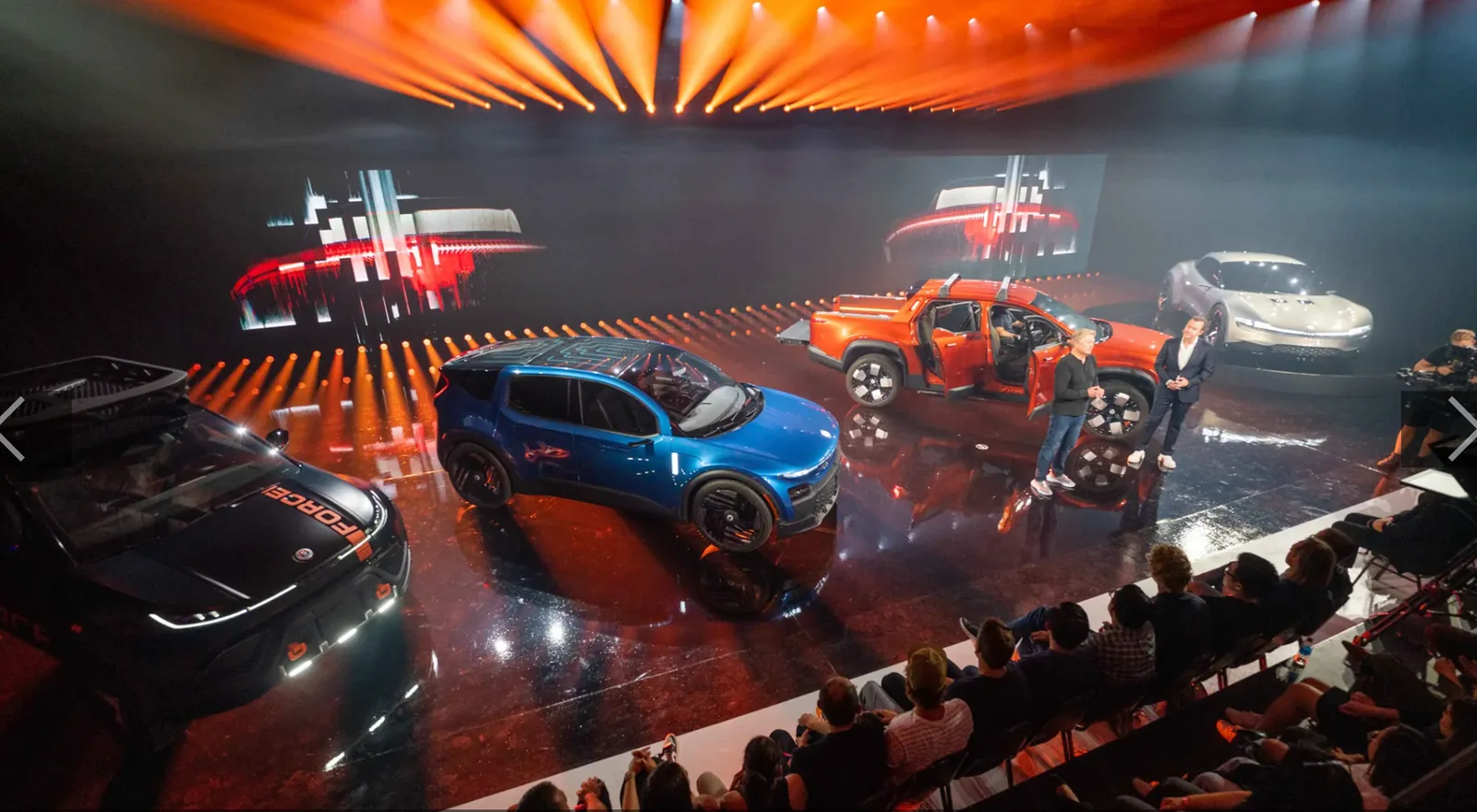 Product Vision Day, August 2023: the Ocean Force E, the PEAR, the Alaska and the Ronin on one stage
